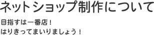 ネットショップ作成について | ホームページ作成なら名古屋のカタツムリデザイン
